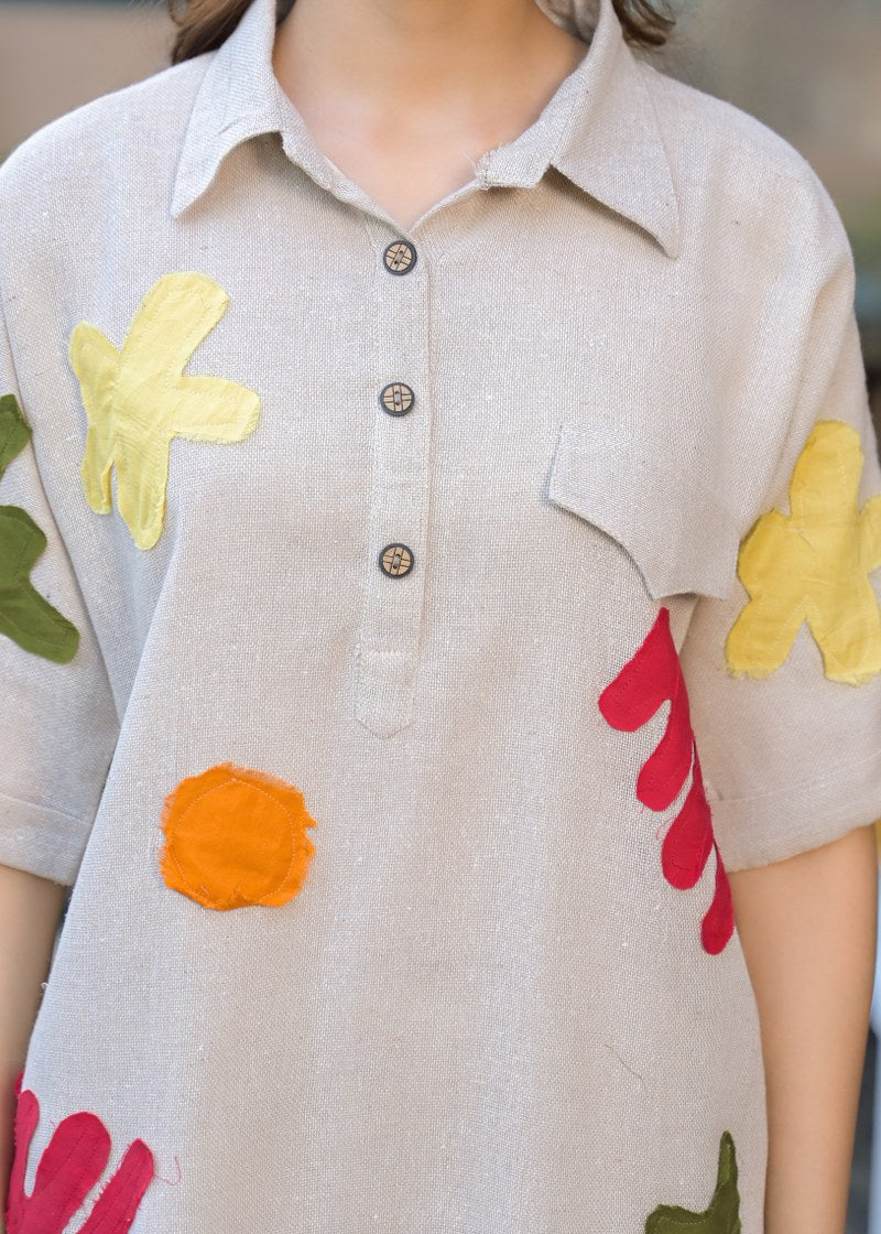 Jute linen co-ord set