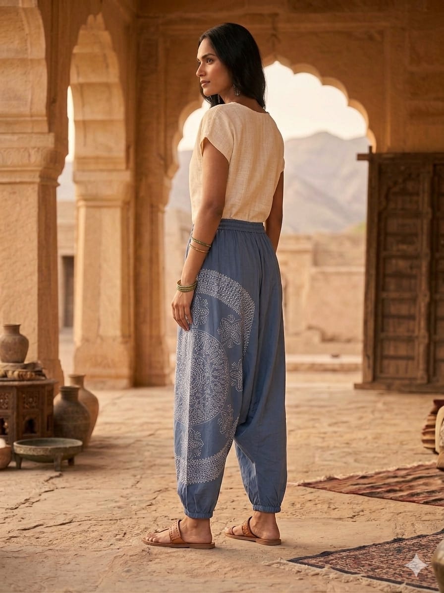 Grey Harem Pants