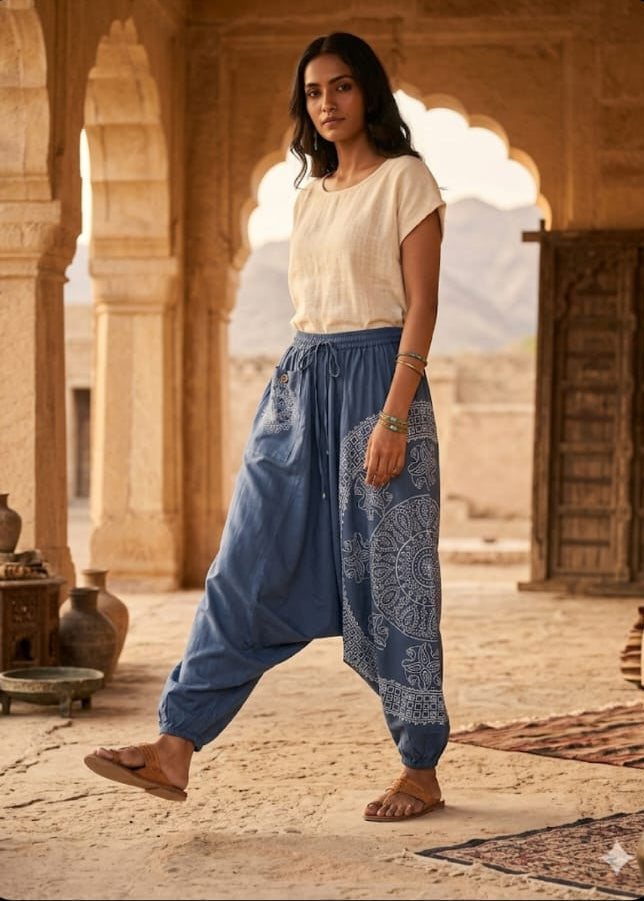 Grey Harem Pants