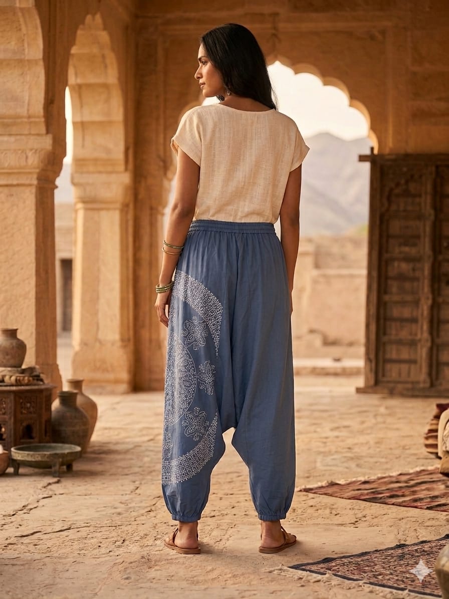 Grey Harem Pants