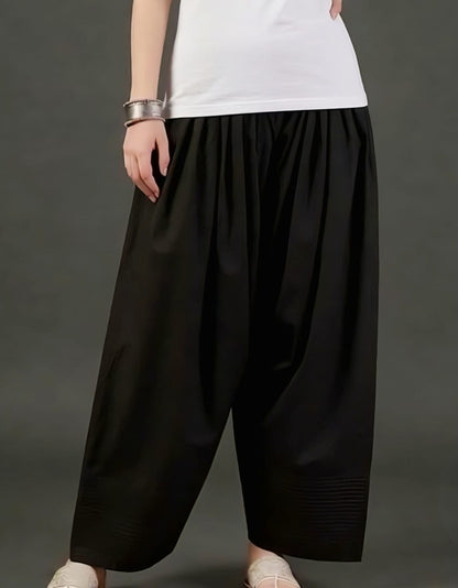 Black Cotton Farsi Salwar